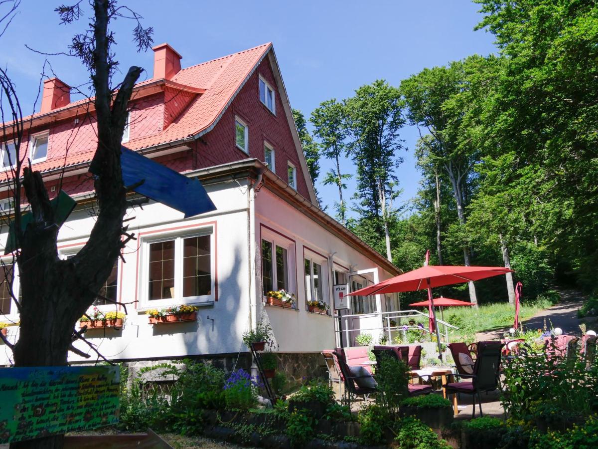 Herberge Zur Rose Броттероде Экстерьер фото